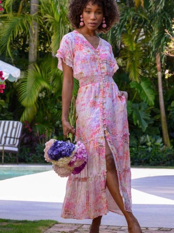 Abito Christina/Pastel Garden per la vendita all'ingrosso da parte di Walker&Wade