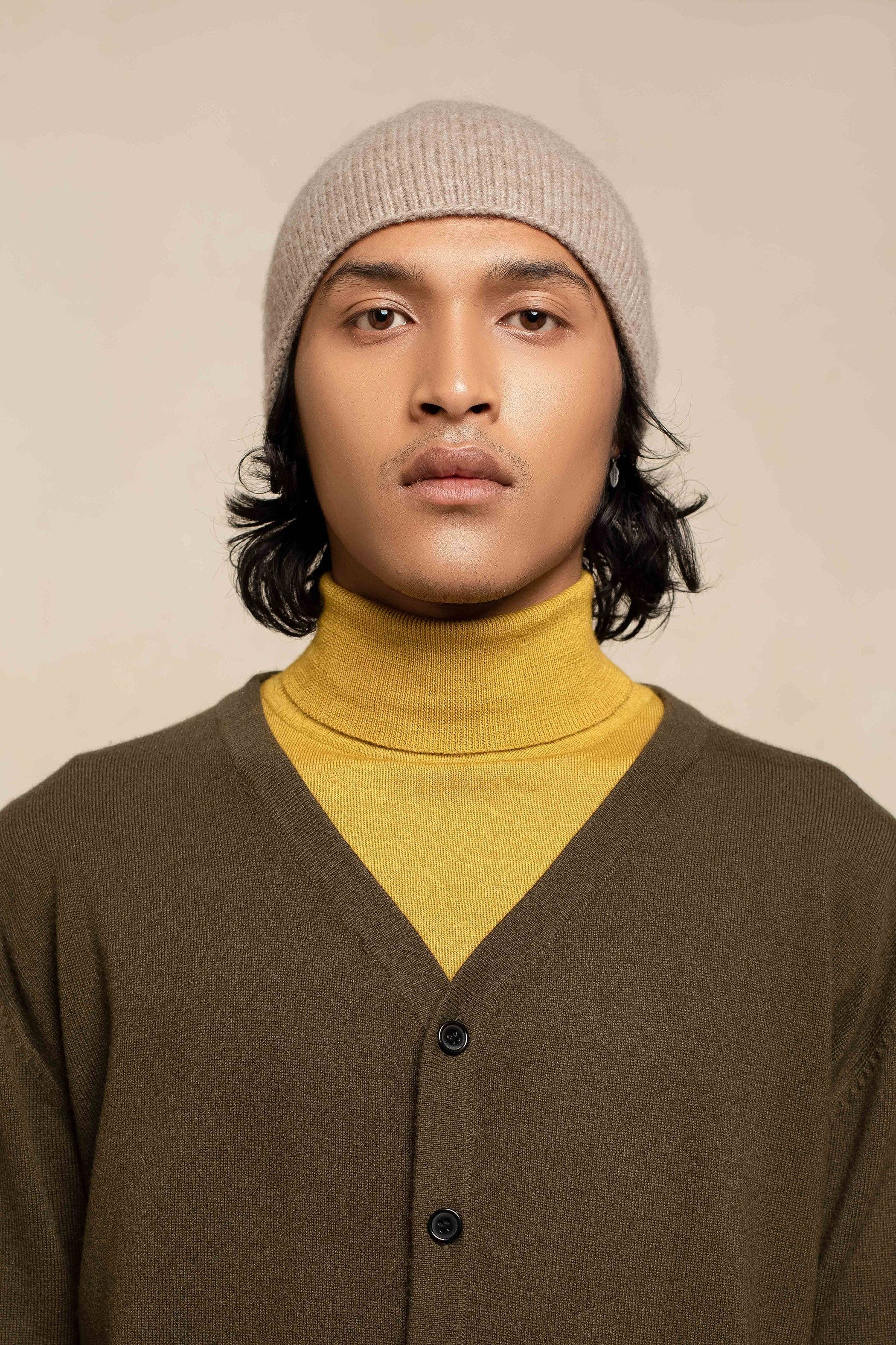 OO-TO - Vente Bonnet – femme - Bonnet Amara Unisexe en Cachemire & Soie7