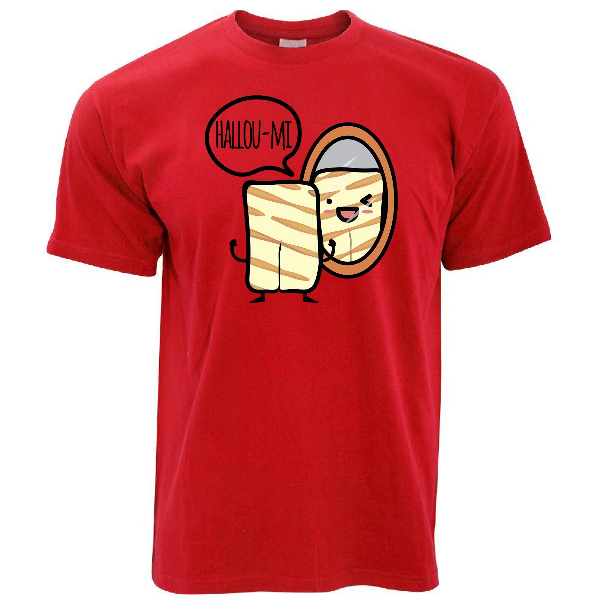 PIGMENTIFY - Wholesale T-Shirt (Graphic) - Unisex - Halloumi Mirror T-Shirt3