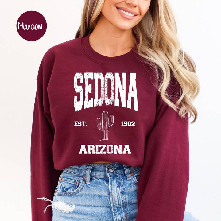 Sedona Vacation Sweatshirt for wholesale by CindyL Boutique