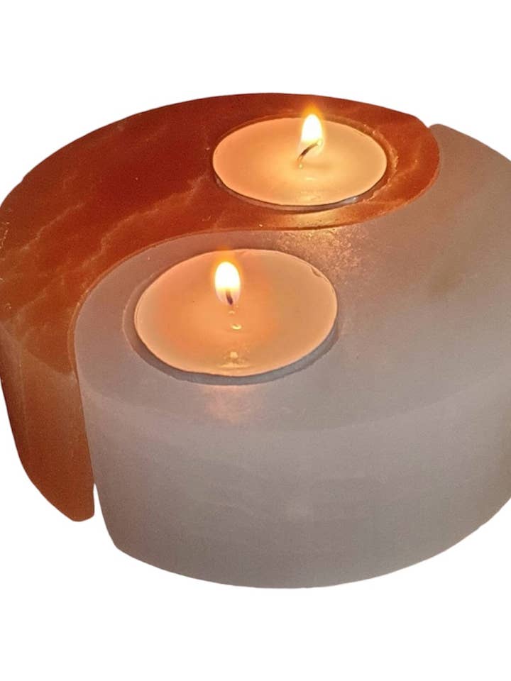 Selenite Candle Holder Yin Yang 4inch and other Purchase Wholesale ying yang. Free Returns & Net 60 Terms on Faire trending on Faire.