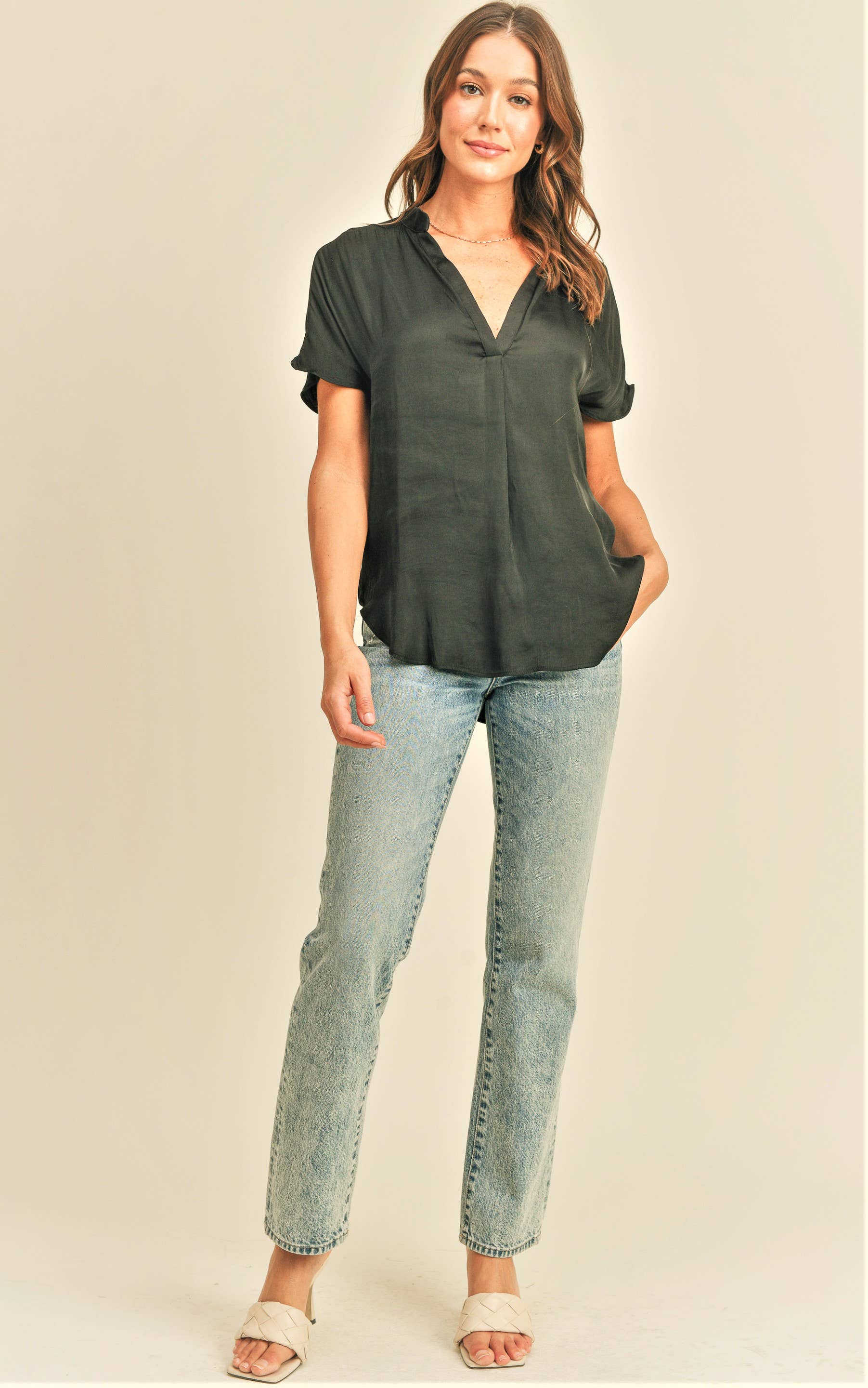 Reset by Jane - Wholesale Blouse - Women's - Esme Top1