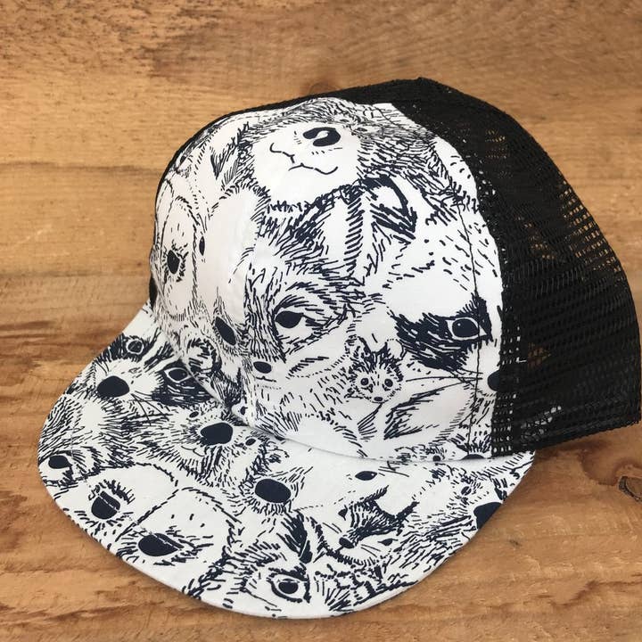 B002 Baby/Toddler Trucker Hat Menagerie for wholesale by Blowfish Designs