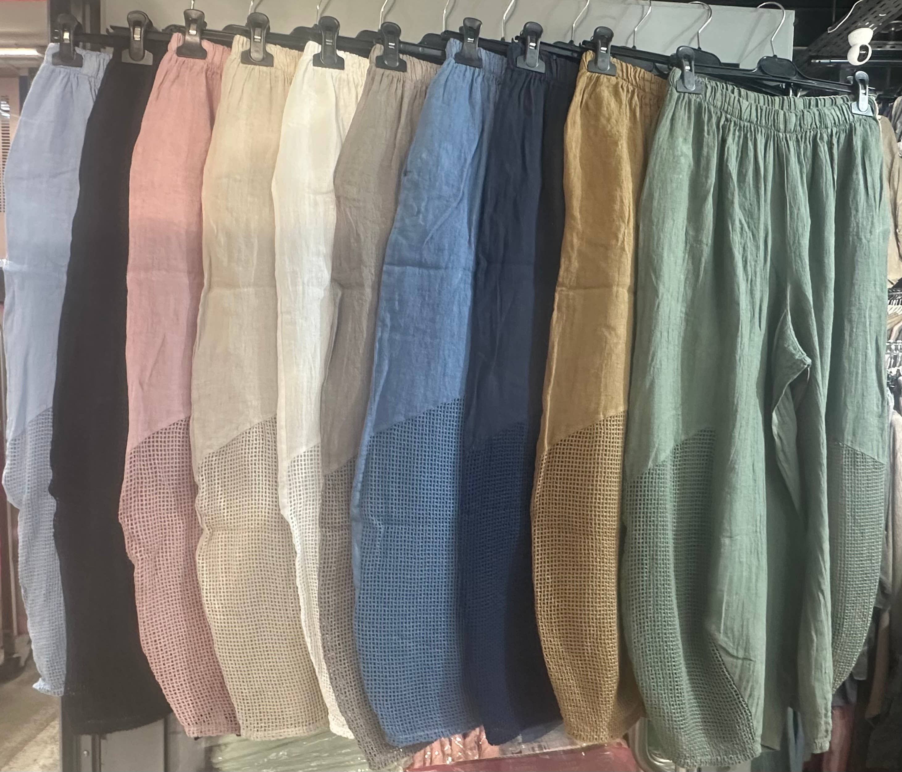 LÉA & LUC - Vente Pantalon – femme - Pantalons en Lin REF. 1034616