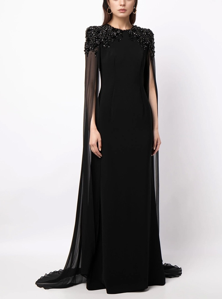 Productseeker - Vente Robe de soirée – femme - Robe de soirée longue élégante avec perles et strass DR863Y 20250