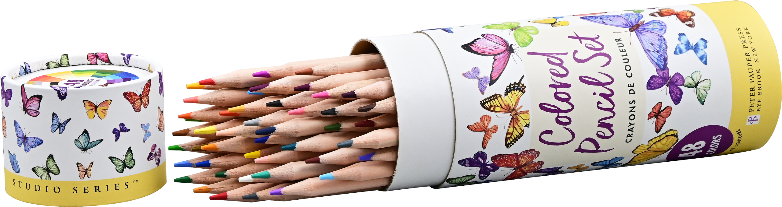 Peter Pauper Press - Wholesale Colored Pencil - Studio Series Colored Pencils (Set of 48)1