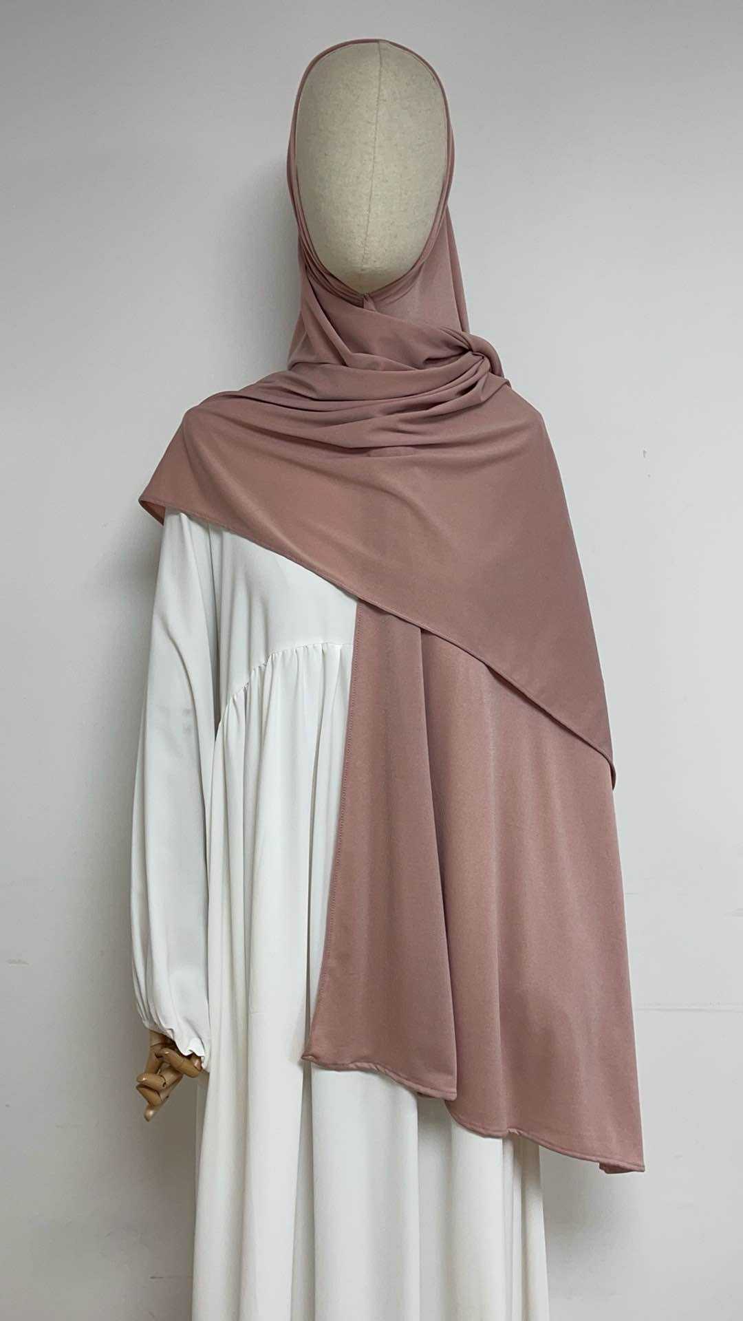 Aawoe Abaya - Wholesale Hijab - Women's - Elegant Long-Sleeve Shawl - 2484-HIJ75