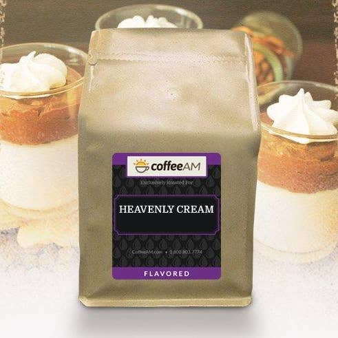 Heavenly Cream Flavored Coffee for wholesale by CoffeeAM