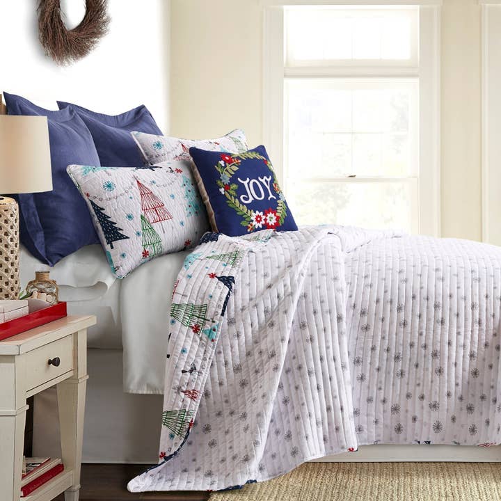 White Pine Reversible Quilt Set for wholesale on Faire