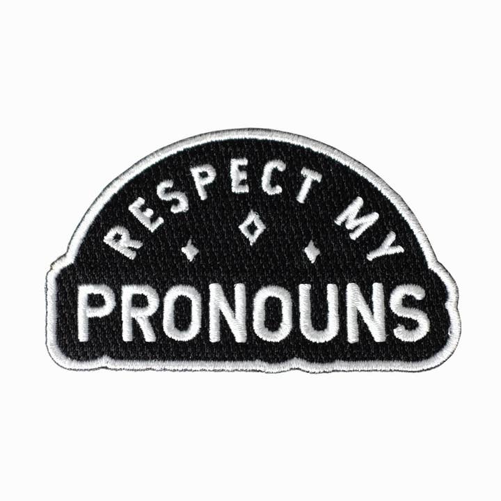 Respeitar Meus Pronomes Patch por atacado de Bianca's Design Shop