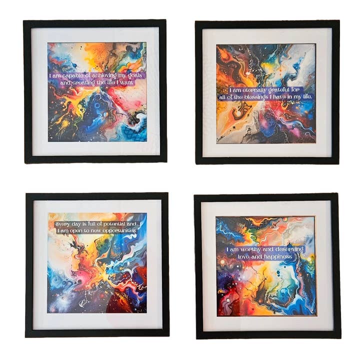 Kraftfulde bekræftelser 4 stk for engroshandel hos Feel.positive18