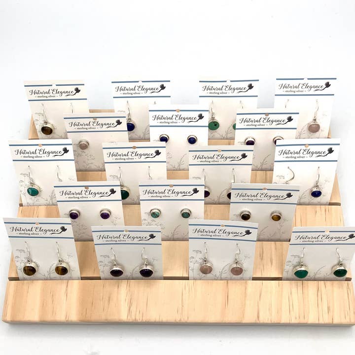 Sterling Silver Earring Starter Package (24 units + display) for wholesale by Women of the Cloud Forest