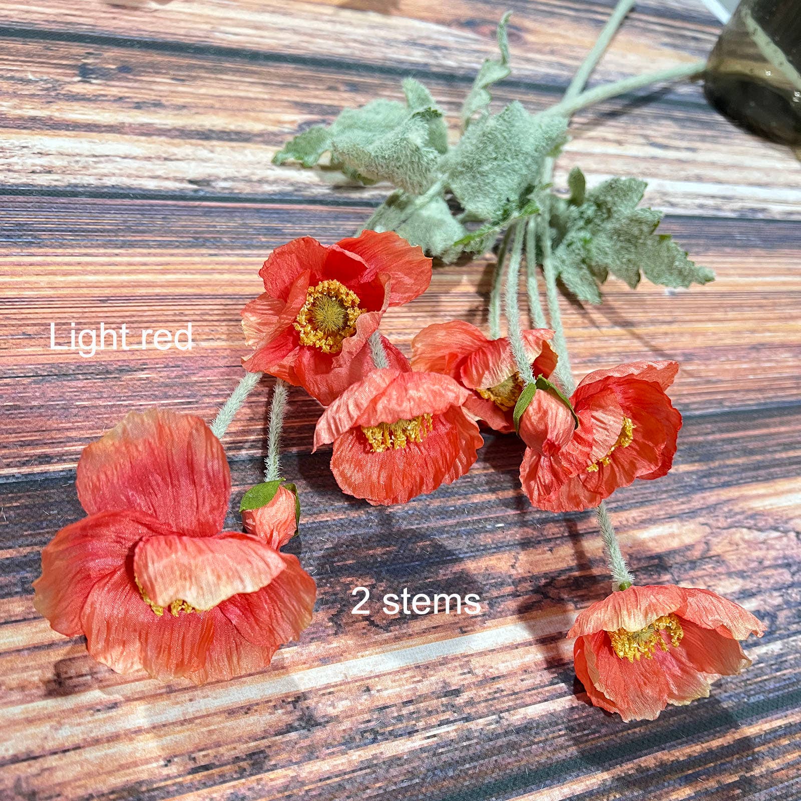 ACNITE(We cover U.S. import duties) - Wholesale Artificial Flowers - Artificial silk poppy Flowers for DIY home/wedding decor7