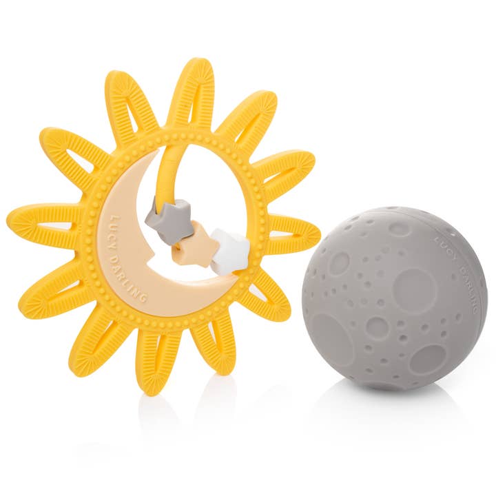 Celestial Skies Teether Sensory Toy for wholesale by Lucy Darling