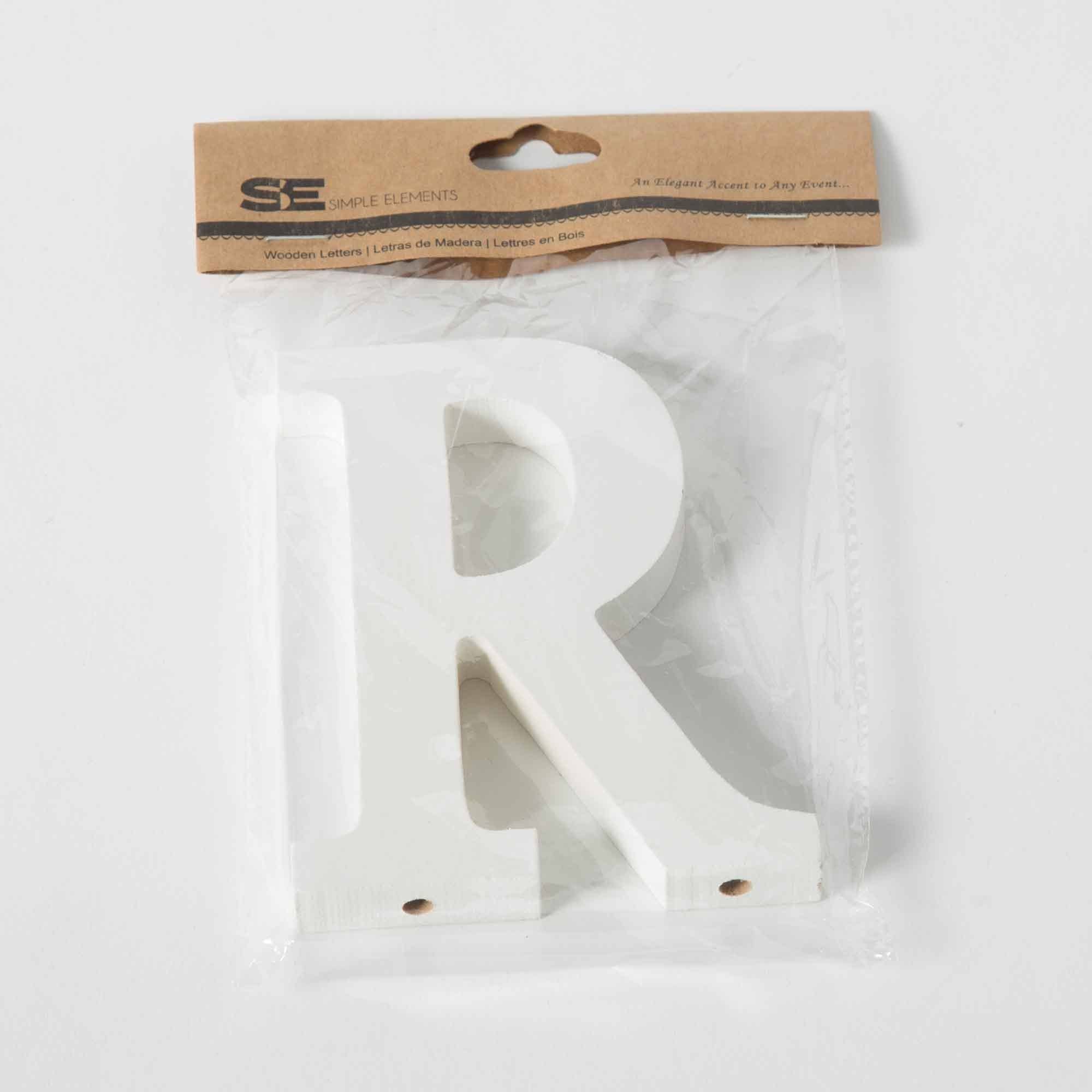 Portofino International Trading, USA - Wholesale Decorative Tabletop Object - Wood Letters - R1