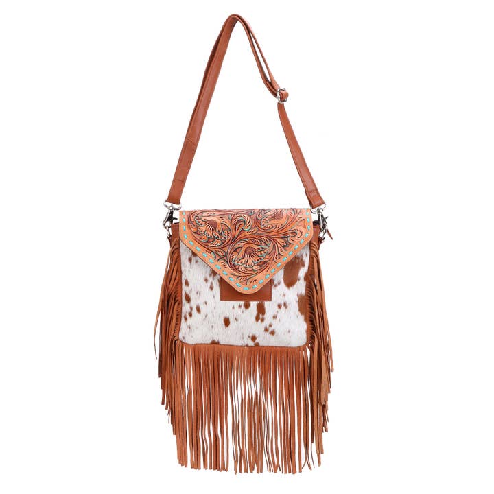 Sixtease Bags USA - Wholesale Crossbody Bag - Women's - Leather Cowhide Western Hand Tooled Women Crossbody Bag5