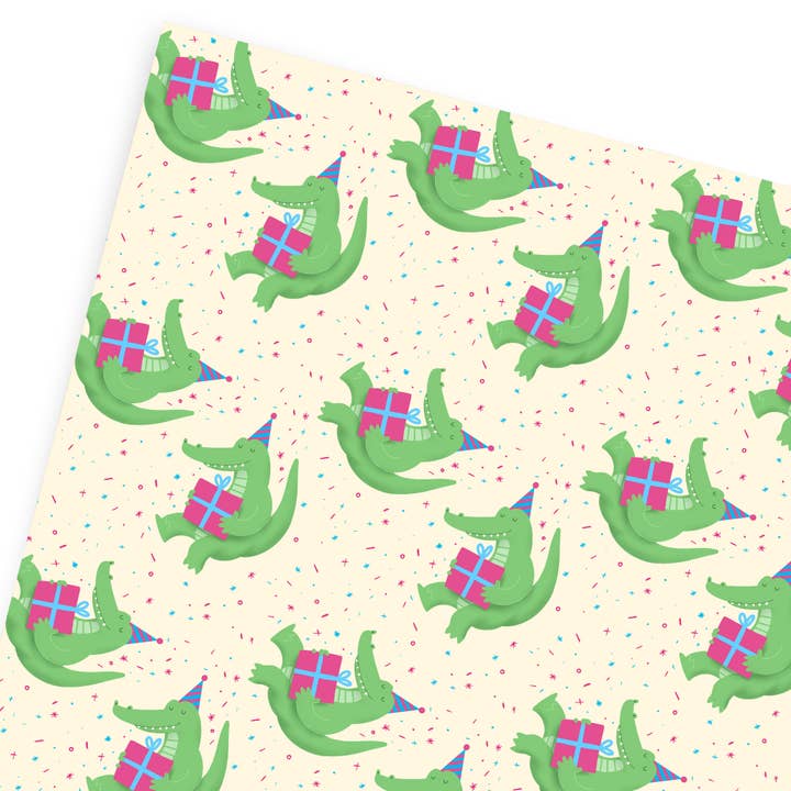 Carta da regalo Snappy Birthday - Fogli di carta da regalo di compleanno per la vendita all'ingrosso da parte di Old English Company