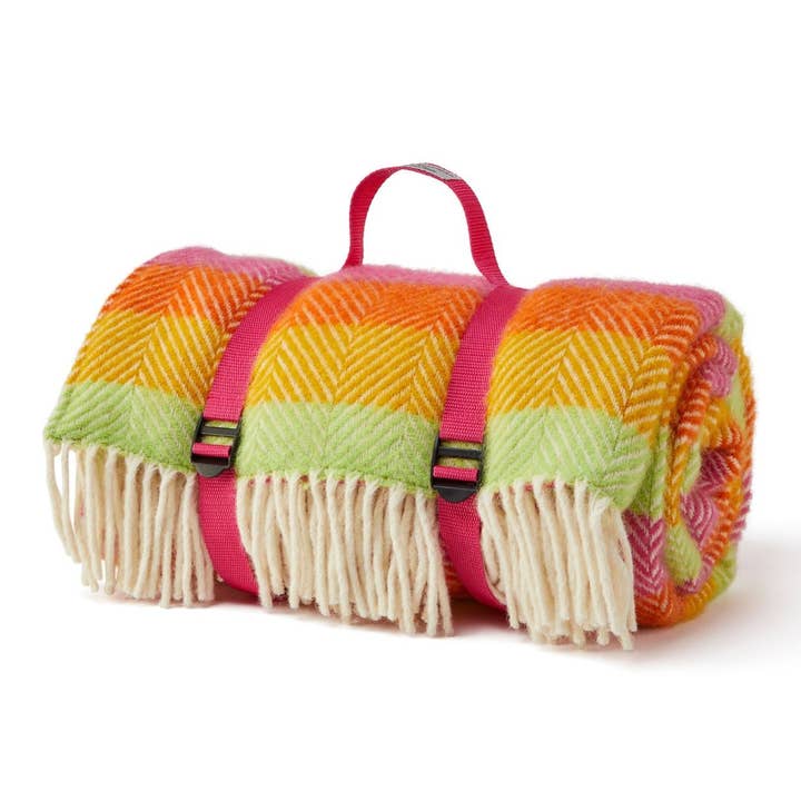 Tweedmill Textiles - Wholesale Picnic Blanket - Polo Pure New Wool Picnic Rug