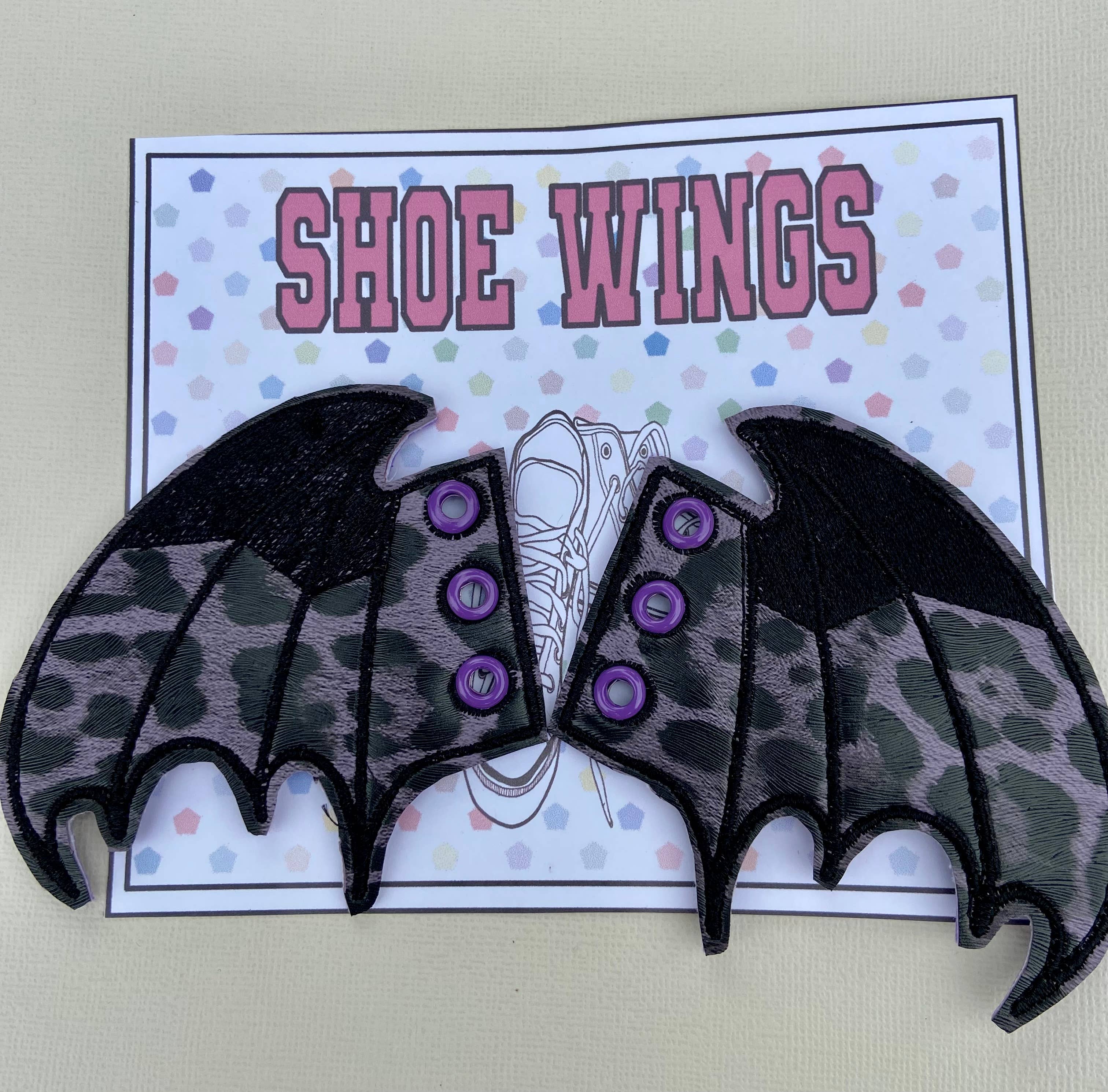 Scsofcreations - Wholesale Shoe Accessories - Shoes Wings  Bat Shape2