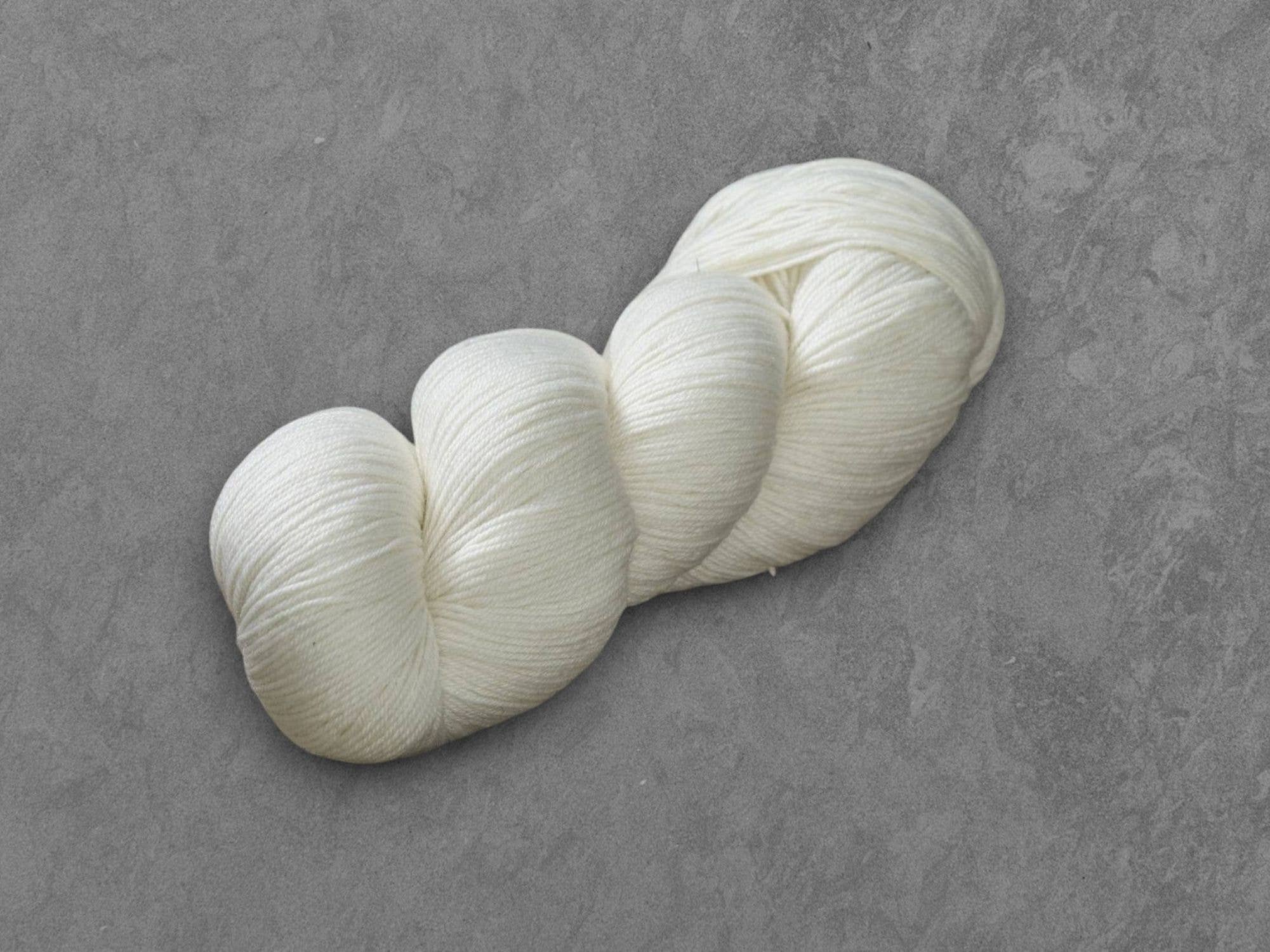 Rooster Undyed Yarns - Wholesale Yarn - Undyed Yarn: Premium Silk Sock Knitting Yarn1