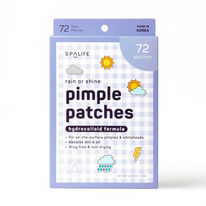 Rain or Shine Hydrocolloid Pimple Patches for wholesale by My Spa Life