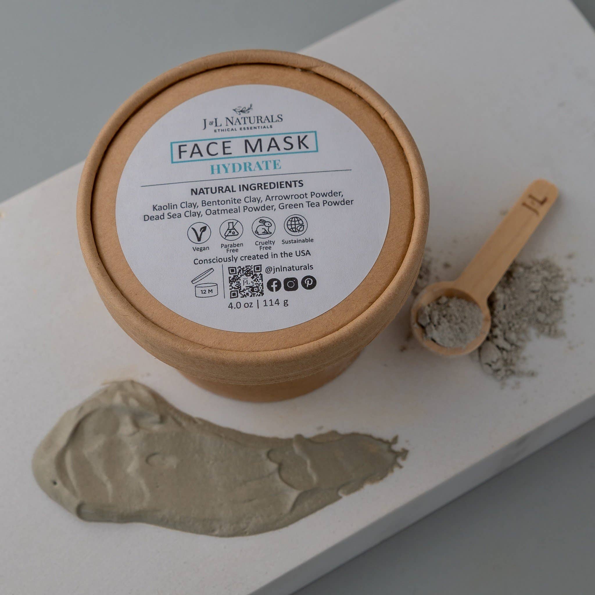J&L Naturals - Wholesale Skincare Face Mask - Nourishing Skincare Face Mask17