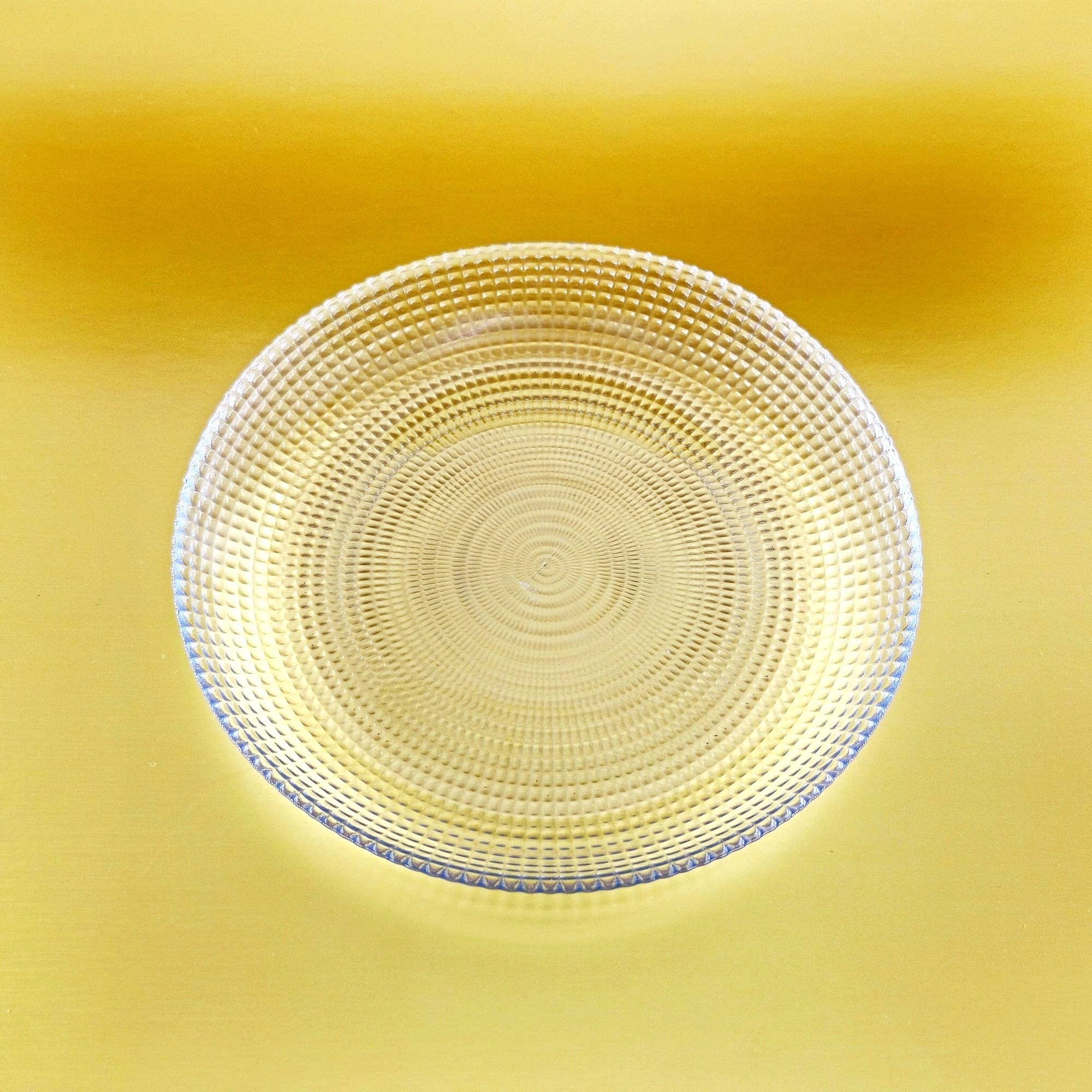 RED POMEGRANATE COLLECTION - Vente Assiette à salade - Assiette à salade HELIOS en verre RAMART Studio4