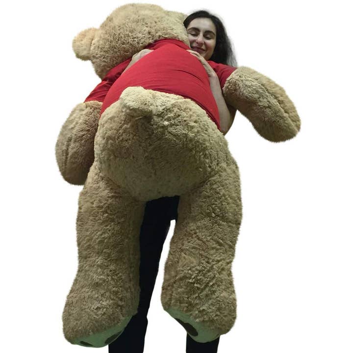 Big Plush - Wholesale Stuffed/Plush Toy - Kids & Baby - I'm Sorry Giant Teddy Bear 5 Feet Tall Tan Color