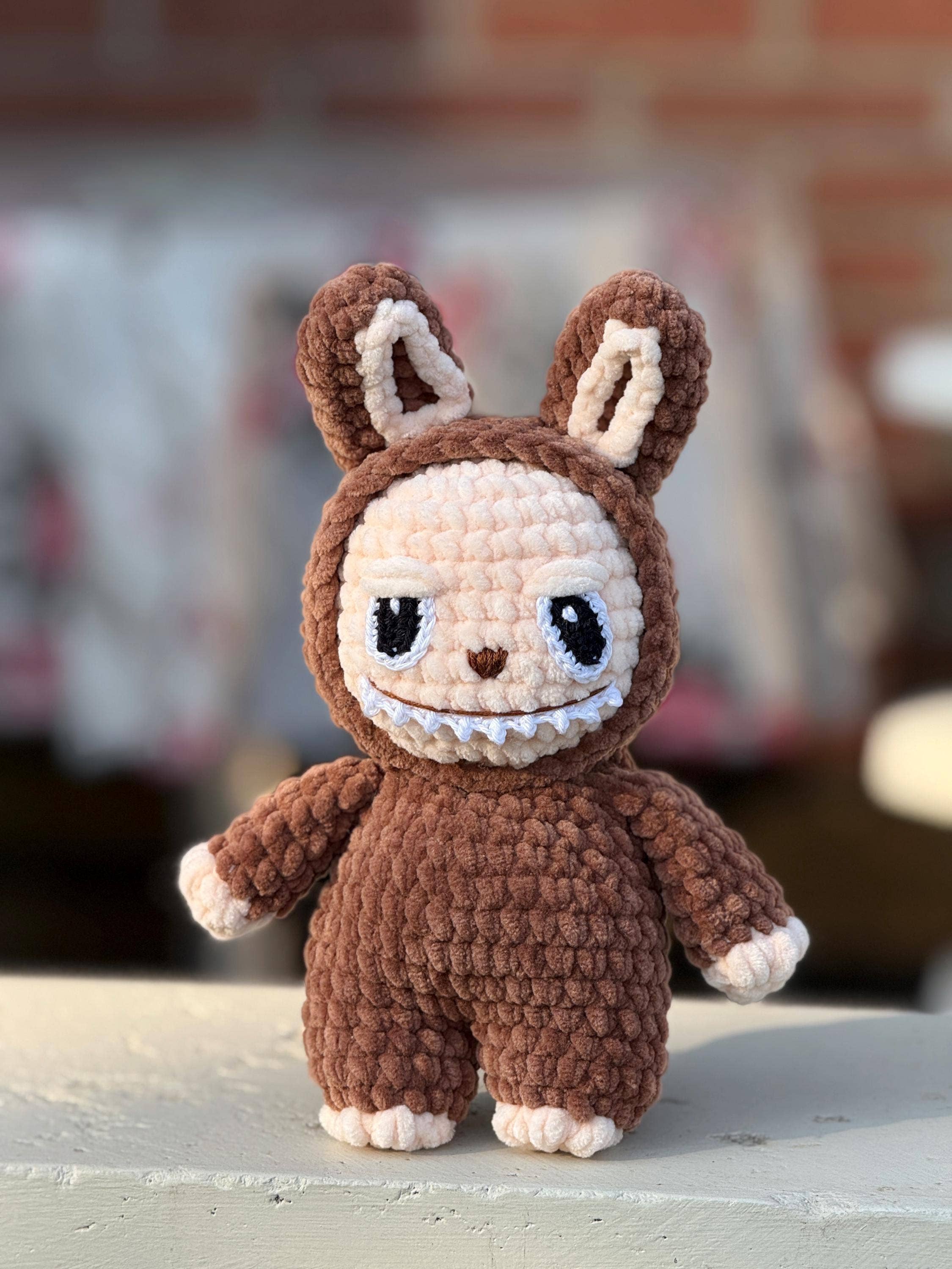 TOMOPOD LLC - Wholesale Stuffed/Plush Toy - Kids & Baby - Crochet Funny Labubu, Labubu Doll Decor Table, Cute Gift0