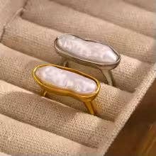 Folie à Trois - Wholesale Cocktail/Statement Ring - La Mer RING10