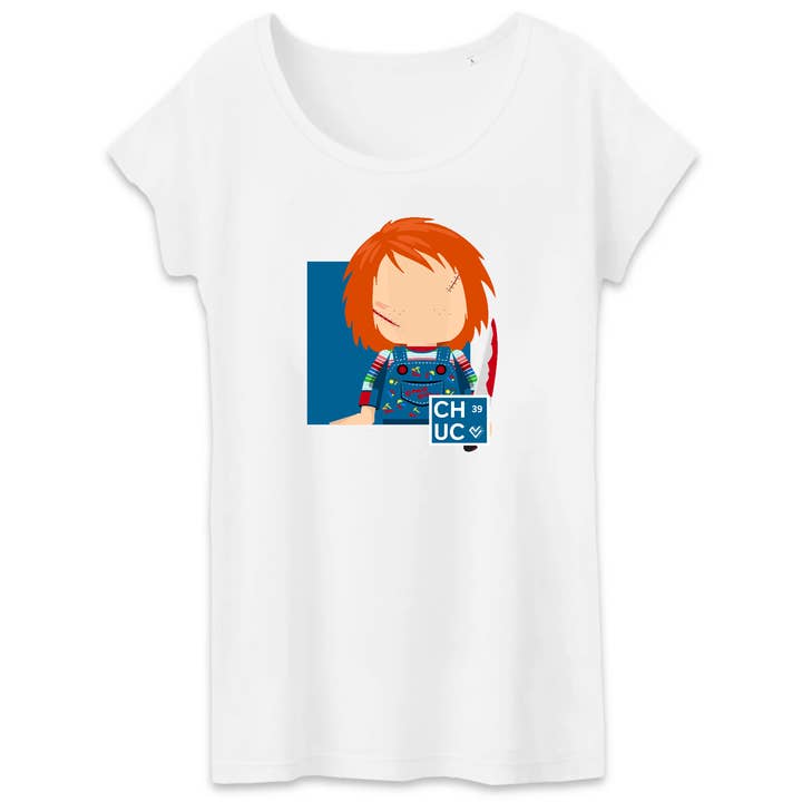 T-shirt Femme Collection #39 - Chucky pour la vente par MINICRUSH