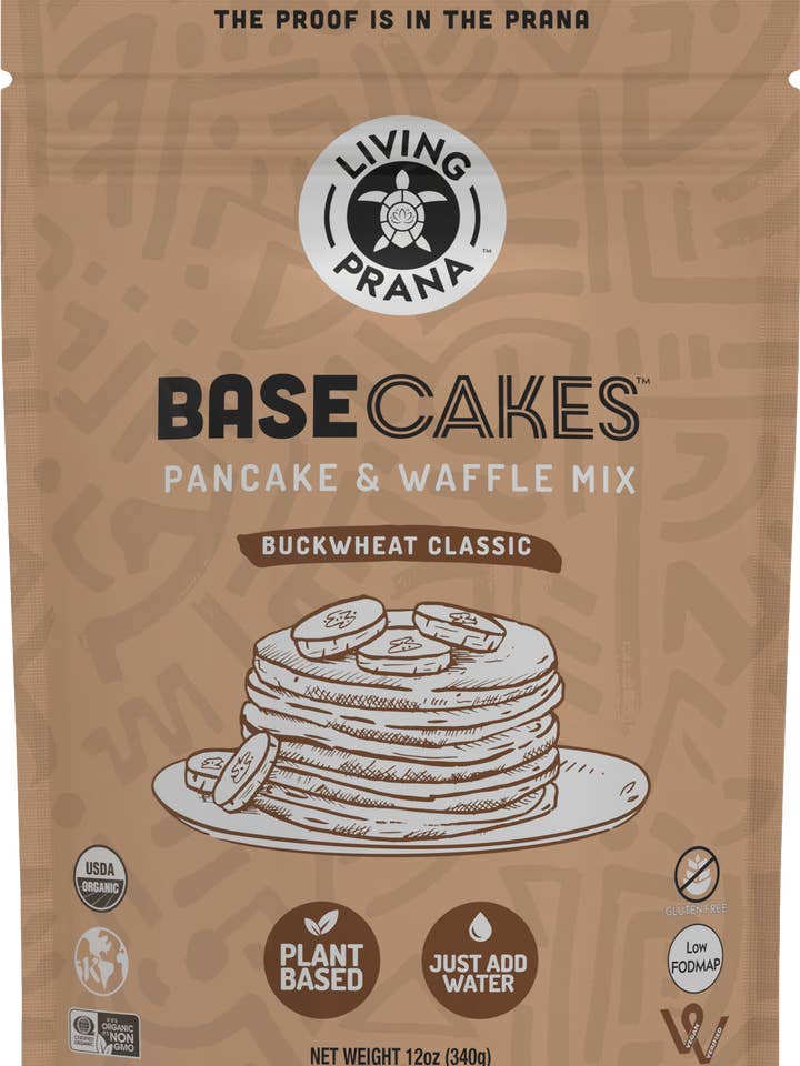 BaseCakes™ Pannenkoeken- & Wafelmix voor wholesale door Living Prana