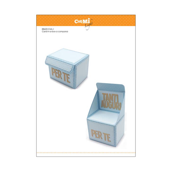 Tunna stansar Card-in-a-box pop-up för wholesale av Impronte D'Autore