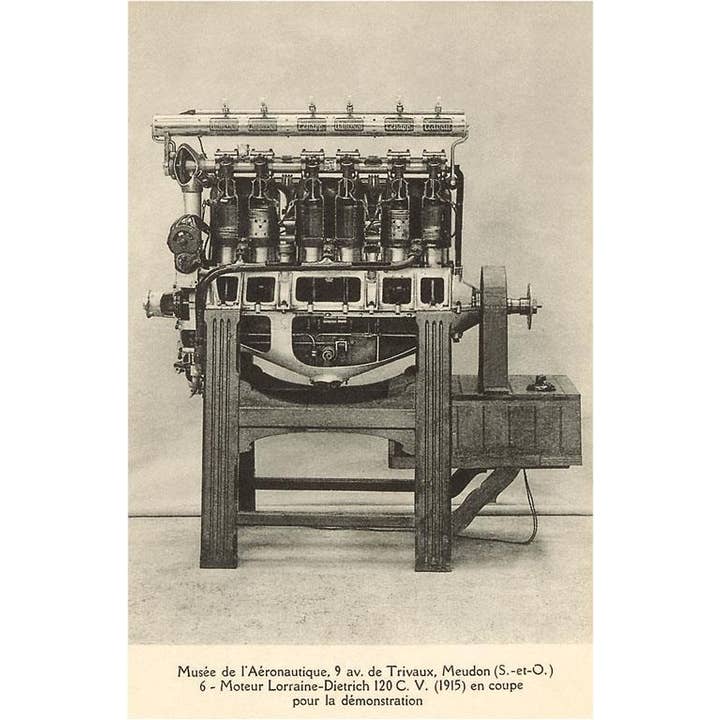 Found Image Press - Vendita all'ingrosso Calamite - Motore aeronautico francese Magnet AV-52