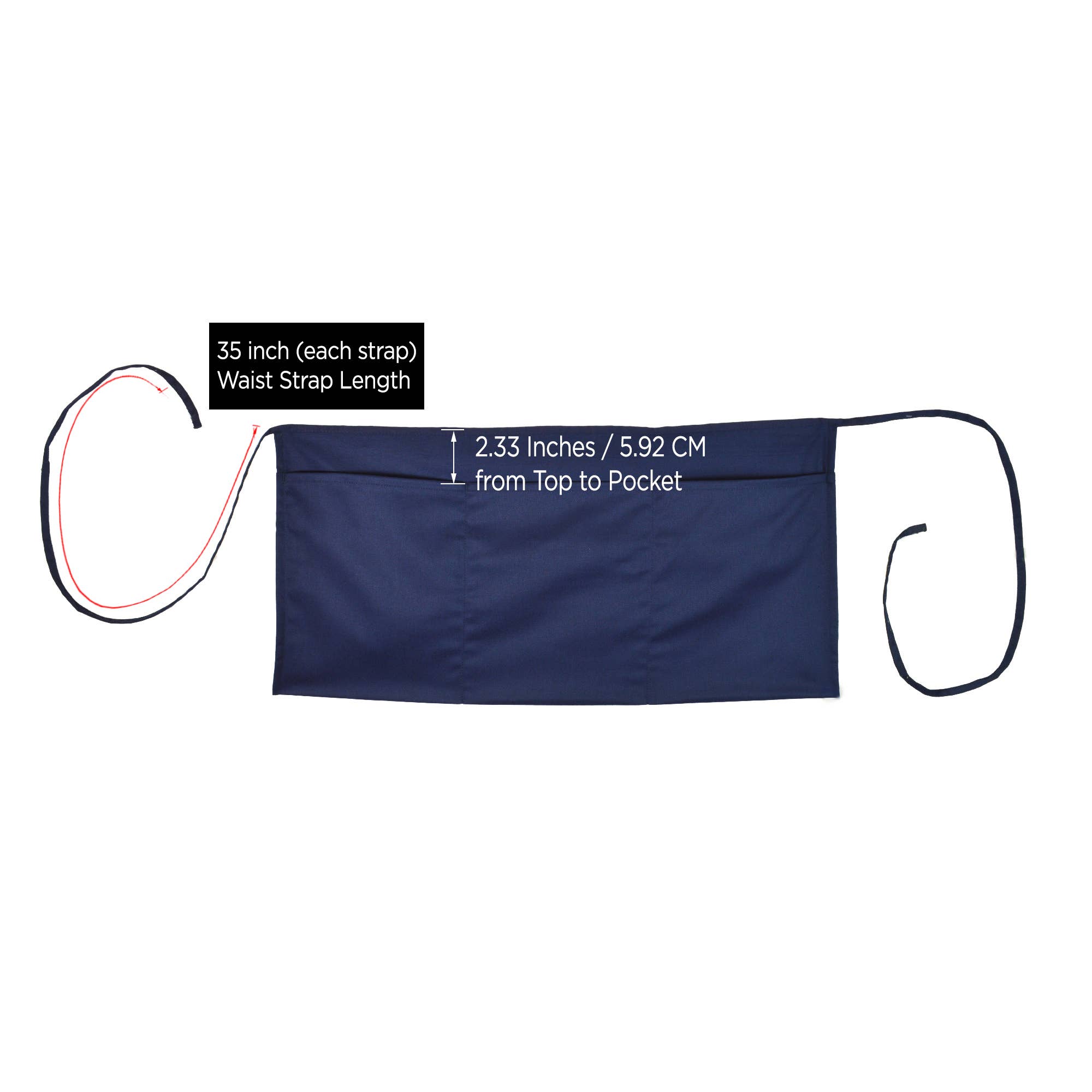 Dalix – wholesale Förkläde – DALIX 24 ”stora förkläden bartender pengar kök 3 fickor12