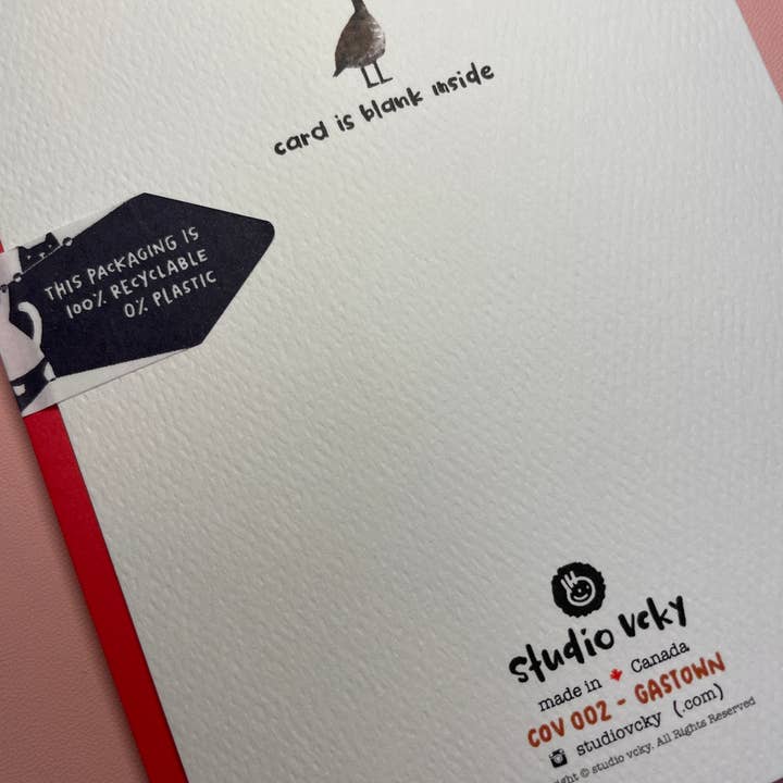 studio vcky - Wholesale Everyday Greeting Card - Greeting Card - Gastown (Vancouver)