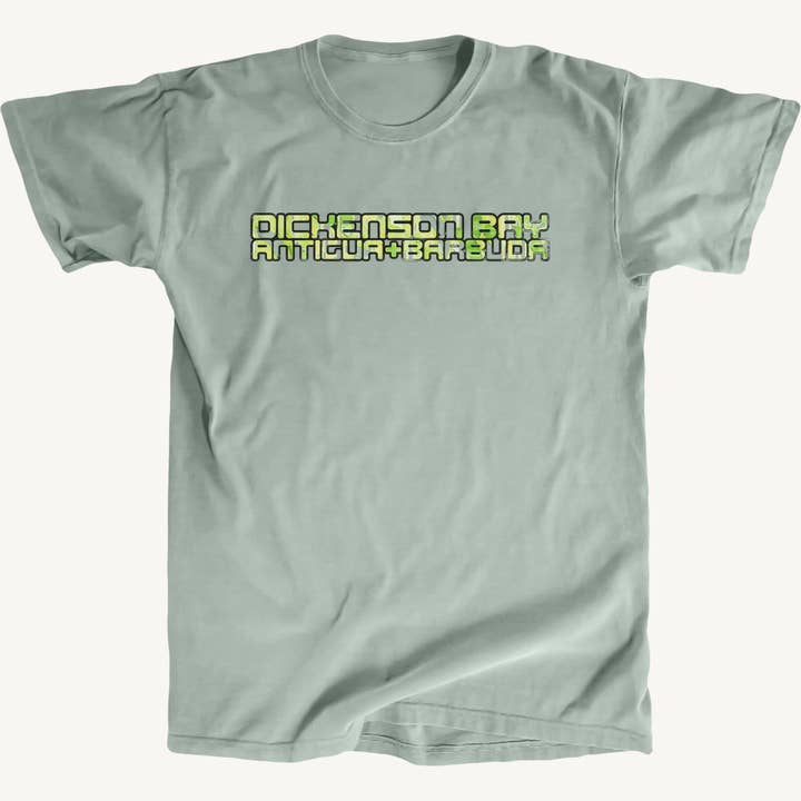 Maglietta Premium Coral Rock di Dickenson Bay per la vendita all'ingrosso da parte di Salt Water Colours