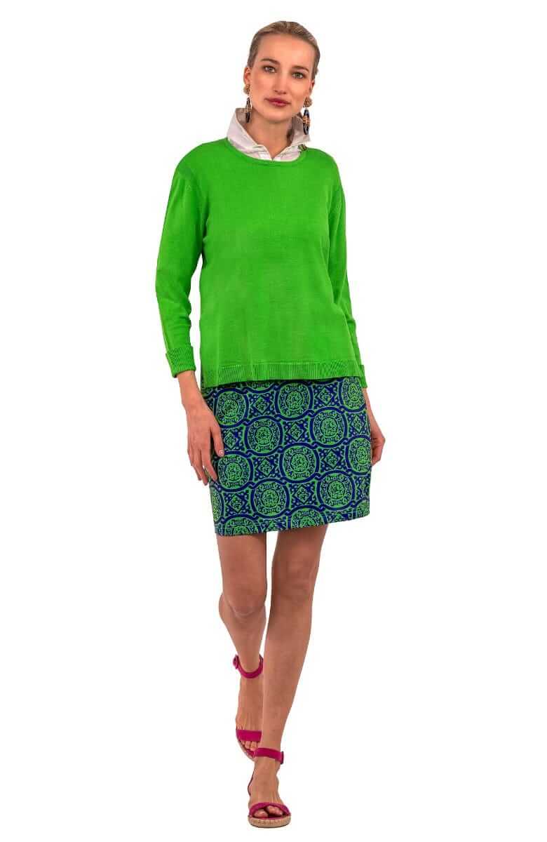 Gretchen Scott LLC – wholesale Skort – Women's – Jersey Skippy Skort - Sultan's Dining Room9