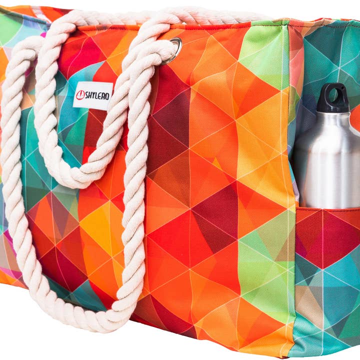 Beach Bag and Pool Bag | Waterproof | Colorful Starfish for wholesale by SHYLERO