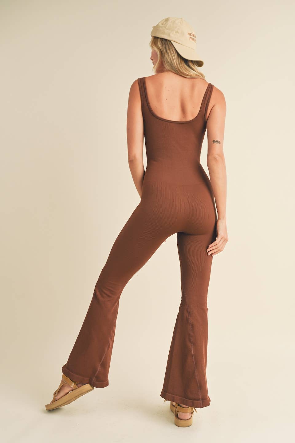 KIMBERLY C - Vente Combinaison – femme - Combinaison évasée sans coutures12