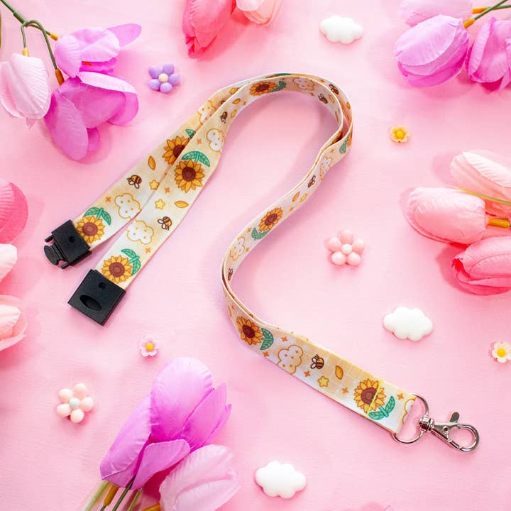 Sunflower Dreams Lanyard for wholesale by Unicorn Eclipse