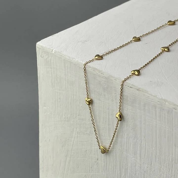 Sahira Jewelry Design - Wholesale Pendant/Charm Necklace - Esme Heart Necklace2