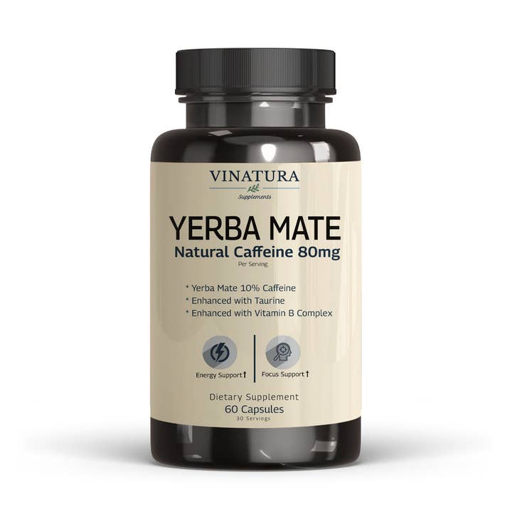 Yerba Mate Taurine 1400mg for wholesale by VINATURA SUPPLEMENTS