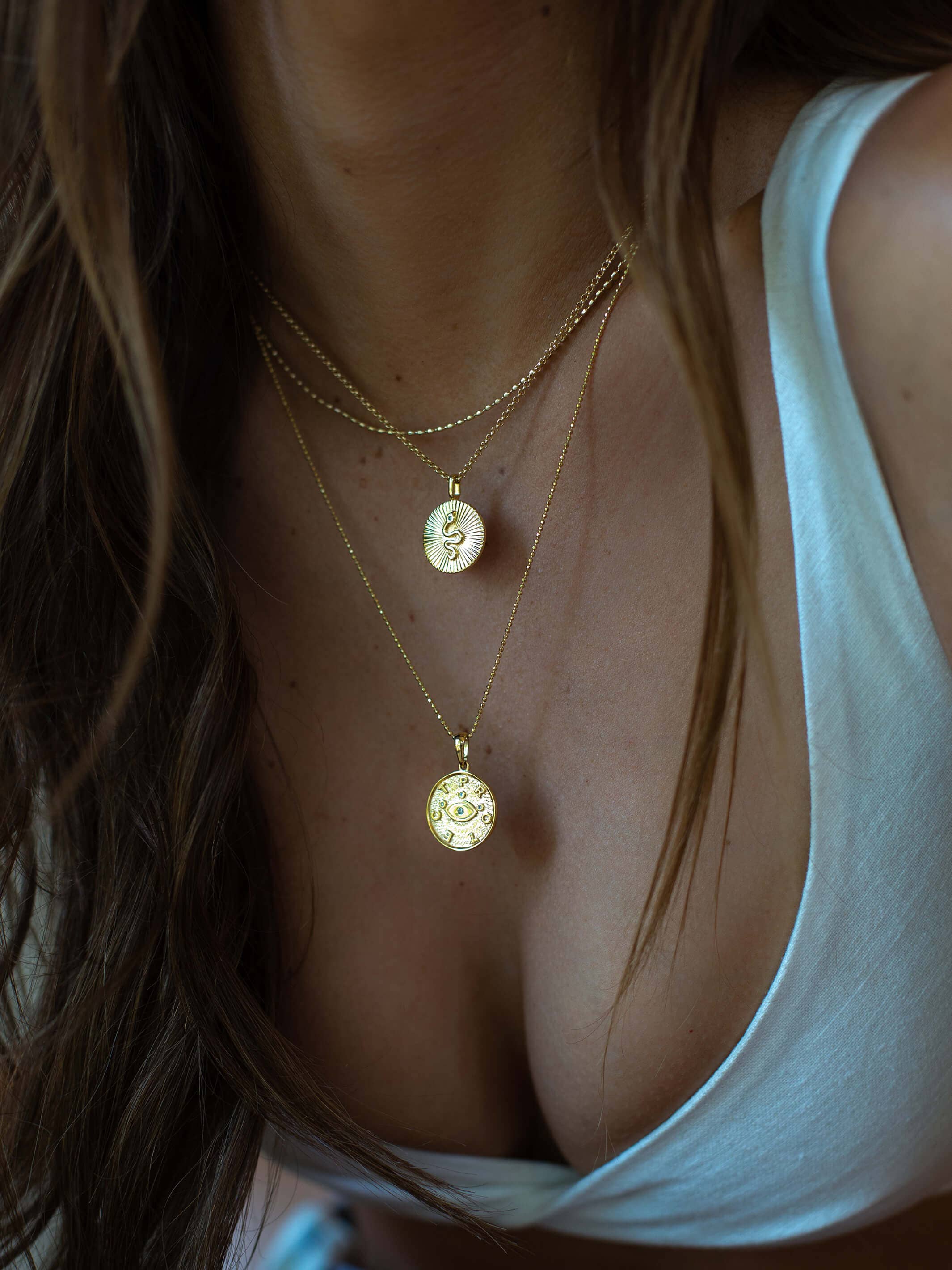 Nomie – Großhandel Kette mit Anhänger/Charm – Halskette mit Evil Eye Protection Anhänger6