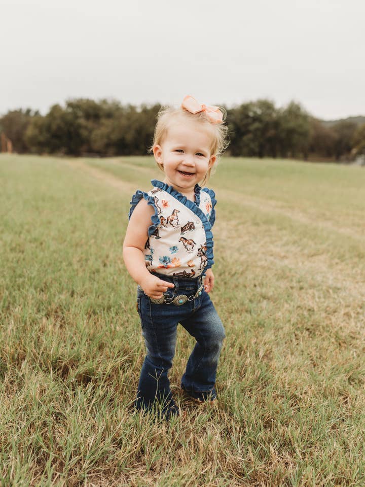 Shea Baby - Wholesale Bodysuit (Non-Footed) - Baby - Ranch Hand Denim Onesie