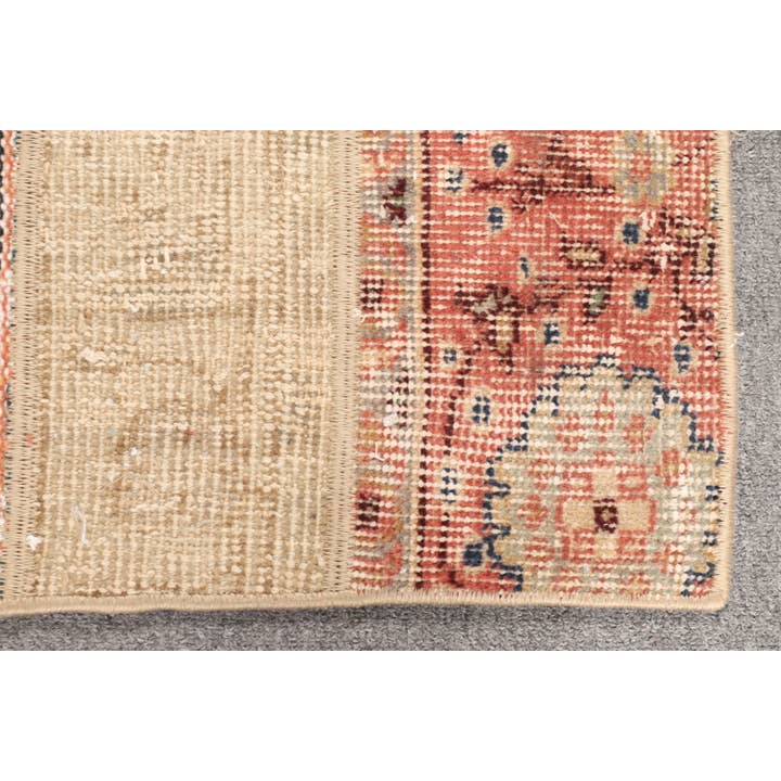 The Loom Wholesale - Wholesale Rug Pad - Turkish Patchwork Rug 2.8x8.3 ft, Beige Rainbow Geometric7