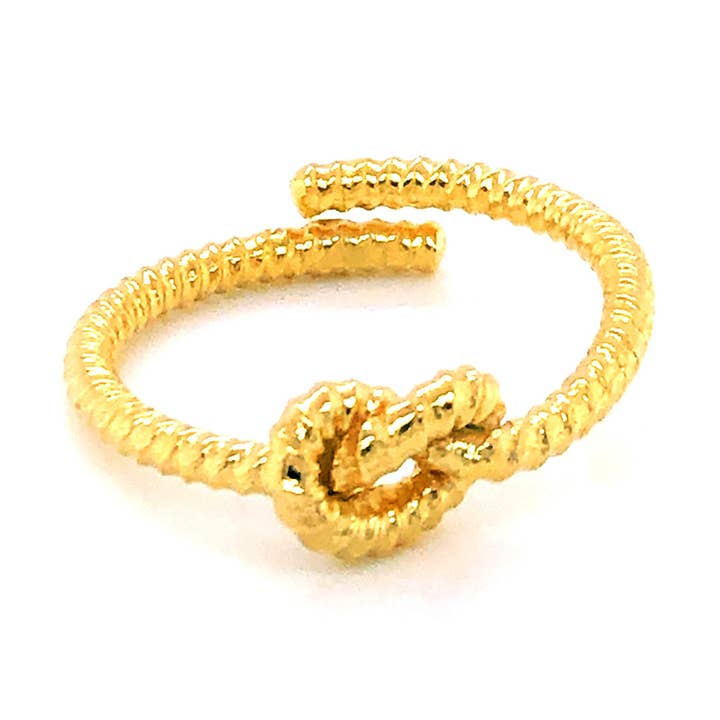 Ring 'Knot' för wholesale av Woo's pure feelings