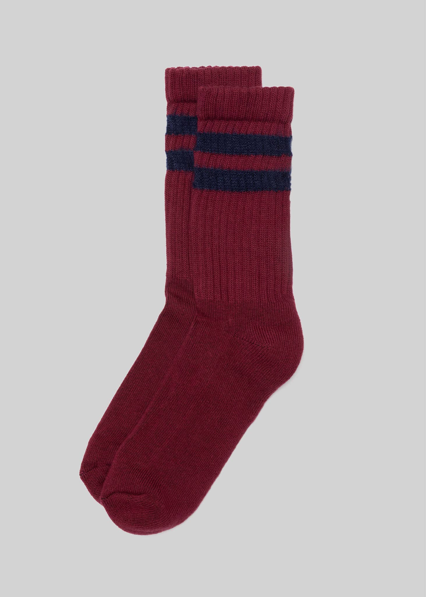 American Trench - Wholesale Socks - Unisex - The Retro Double Stripe10