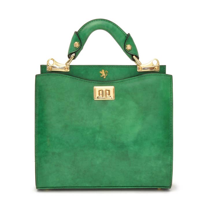 Anna Maria Luisa De' Medici Sac à main moyen en cuir de vachette pour la vente par Pratesi