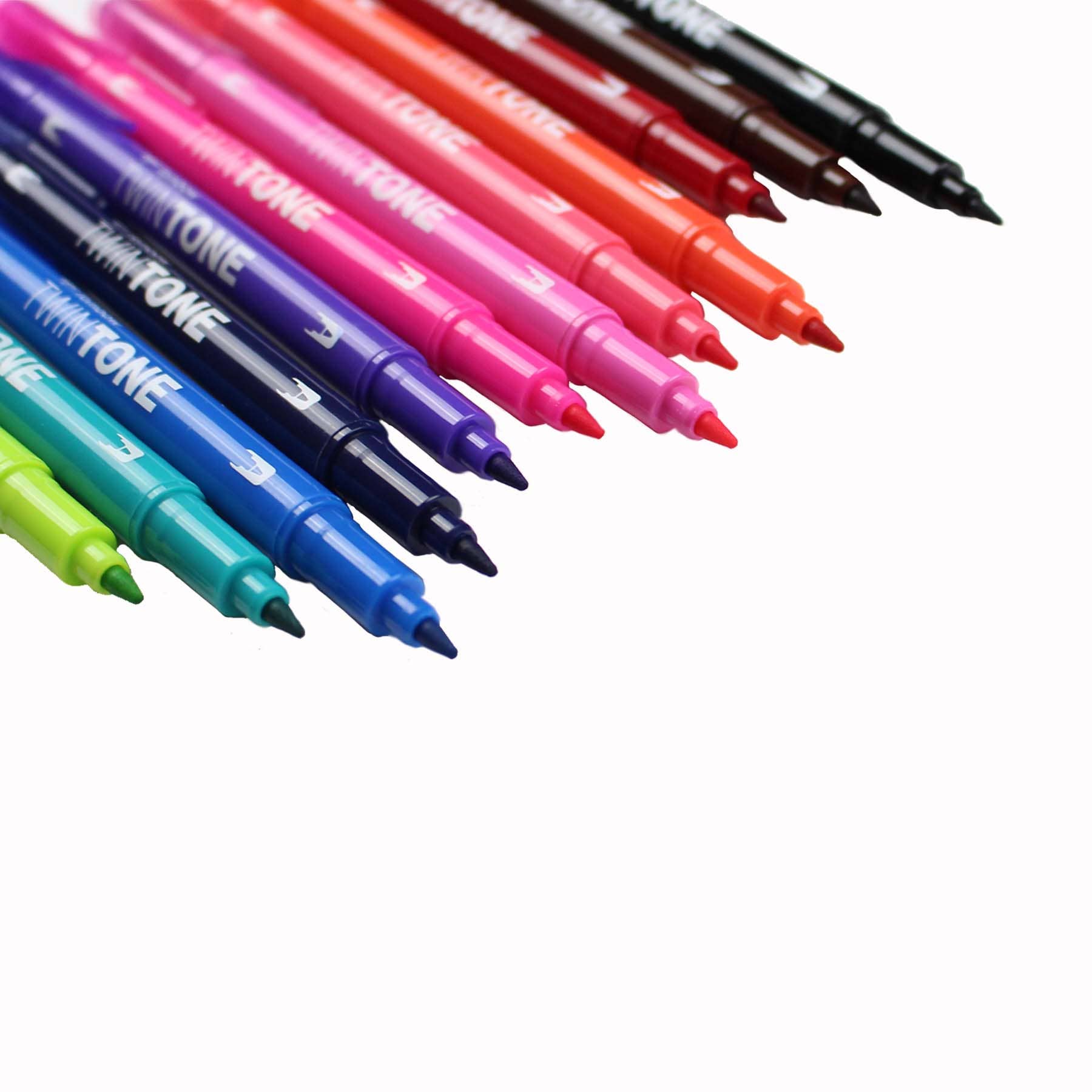 Tombow - Wholesale Marker - TwinTone Marker Set: Bright - 12-Pack7